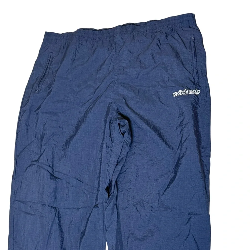 Vintage 90s‎ Adidas Men’s Large Track Pants Windbreaker Lined Athletic Sports